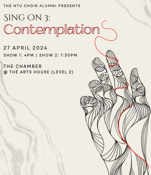 Poster of Sing On 3 Choir concert.