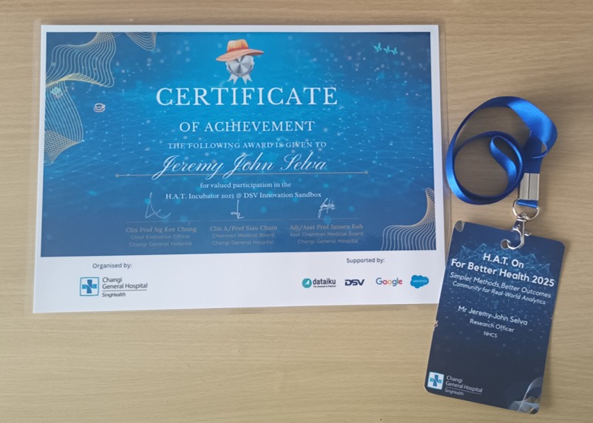 Picture of my participation in the Incubator programme.