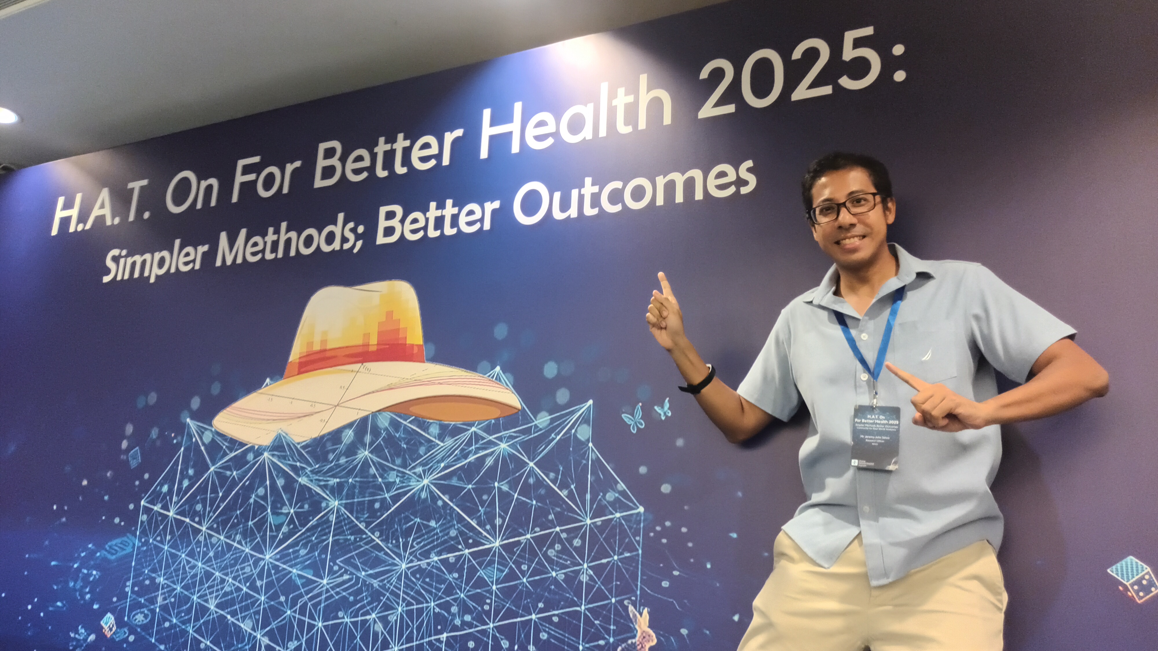 Picture of me in the Harvest Analytics Together 2025 event.