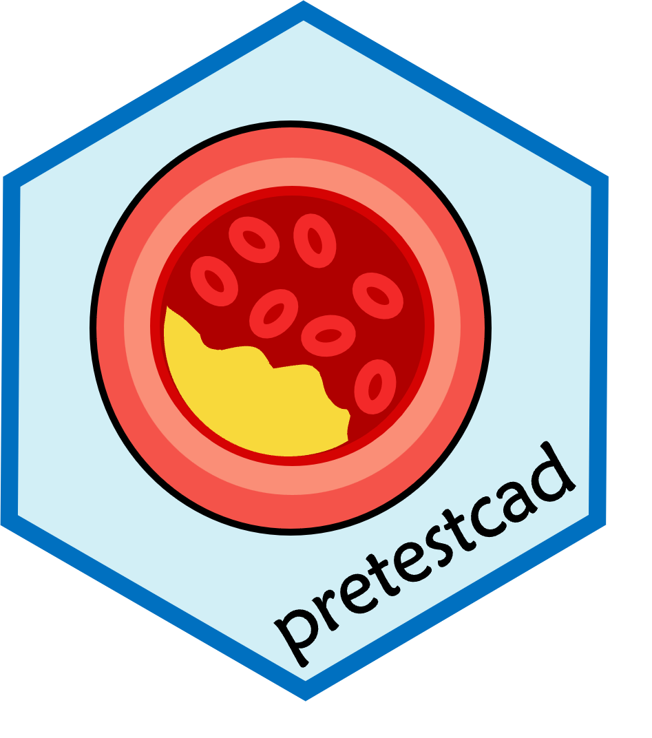 Hex Sticker of pretestcad.